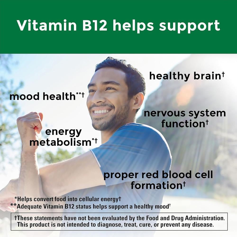 NATURE MADE VITAMINA B12 500 MCG | 200 UND - 3