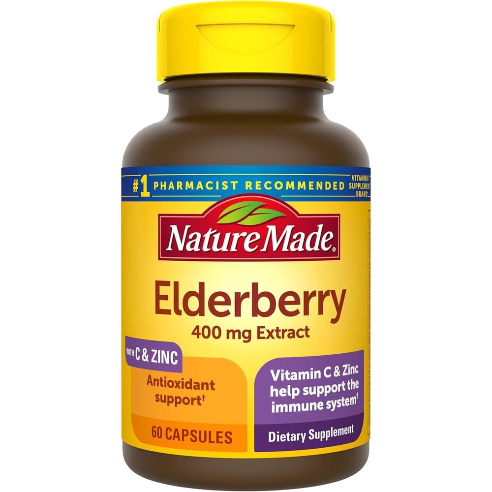 NATURE MADE SAÚCO + VITAMINA C + ZINC | 60 UND - 1