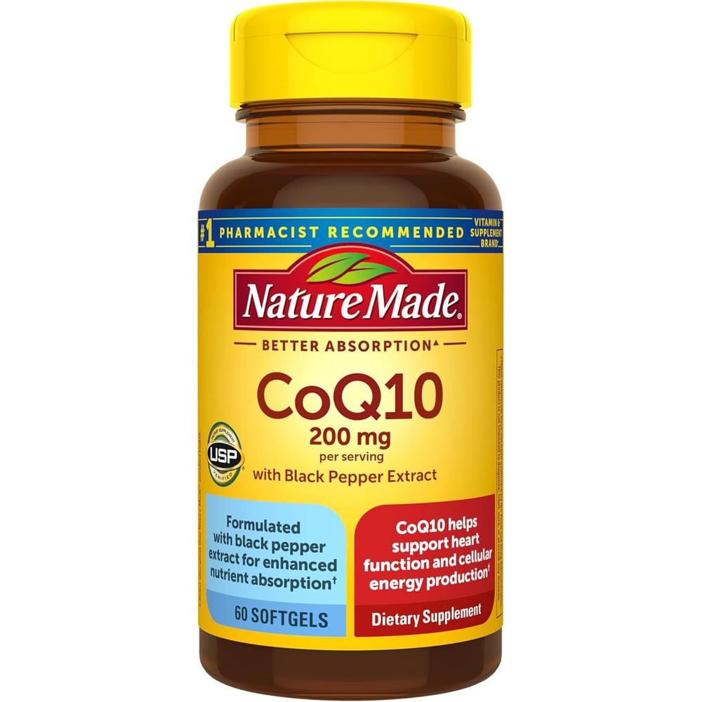 NATURE MADE COQ10 200 MG + PIMIENTA NEGRA | 60 UND - 1