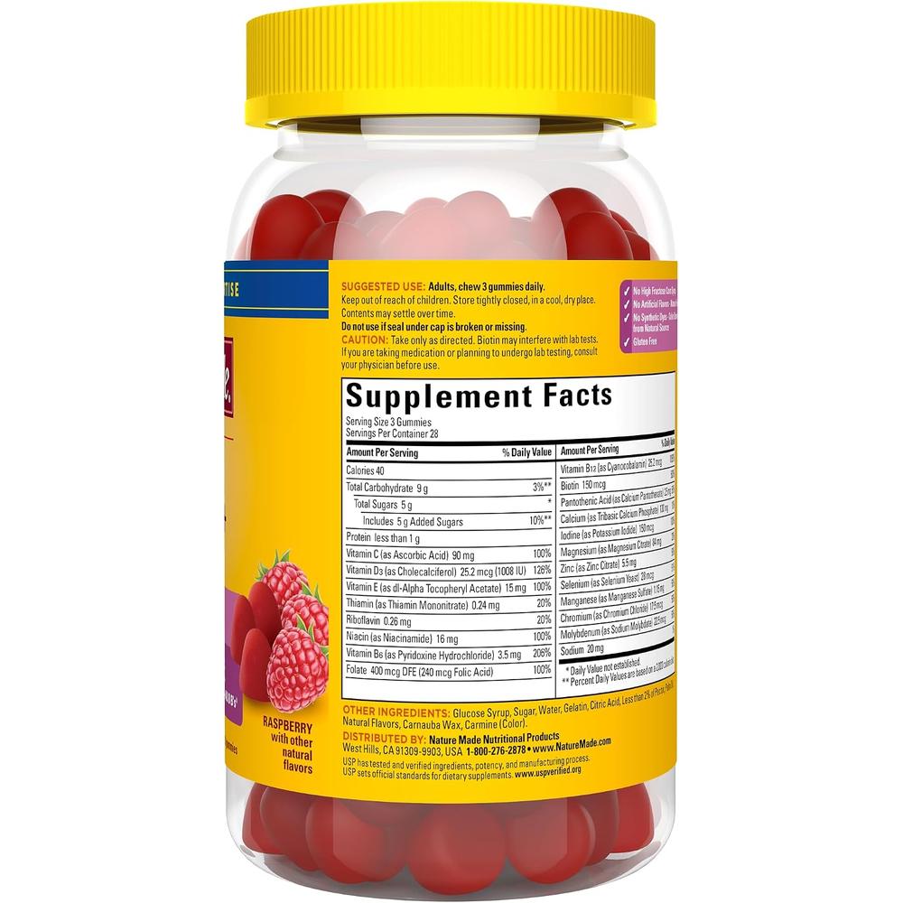 NATURE MADE PACK 2 MULTIVITAMÍNICO MUJER 50+ ADVANCED | 84 UND C/U - 9
