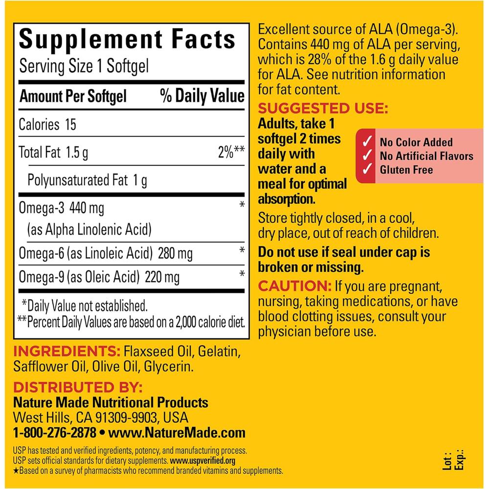 NATURE MADE OMEGA 3-6-9 | 150 UND - 7