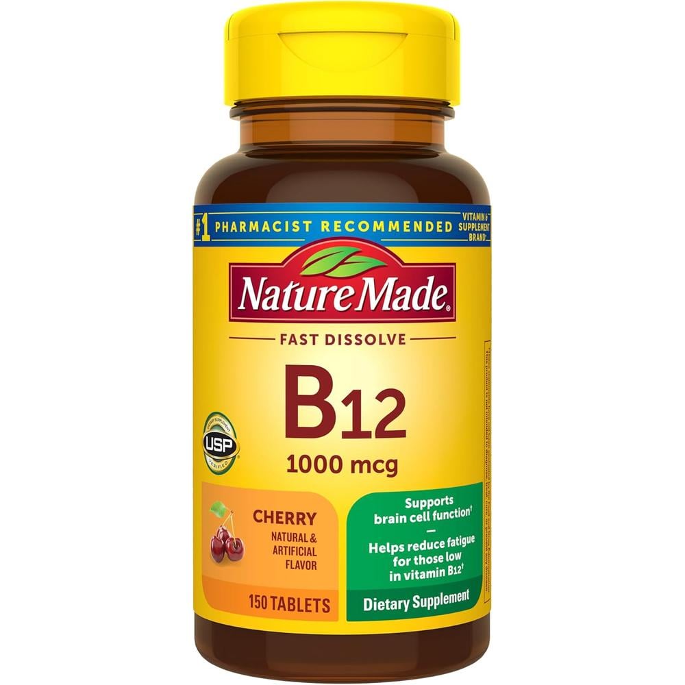 NATURE MADE VITAMINA B12 1000 MCG SUBLINGUAL | 150 UND - 1