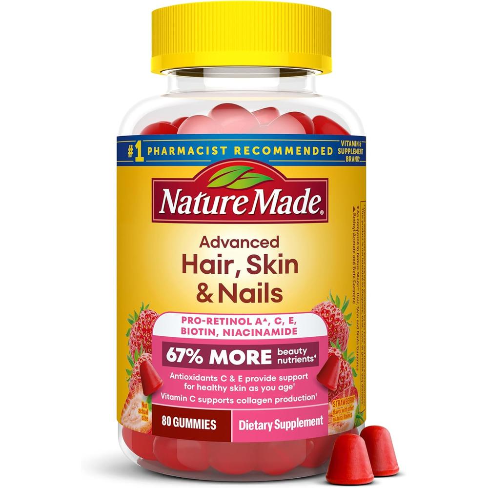 NATURE MADE ADVANCED CABELLO, PIEL Y UÑAS | 80 UND - 1