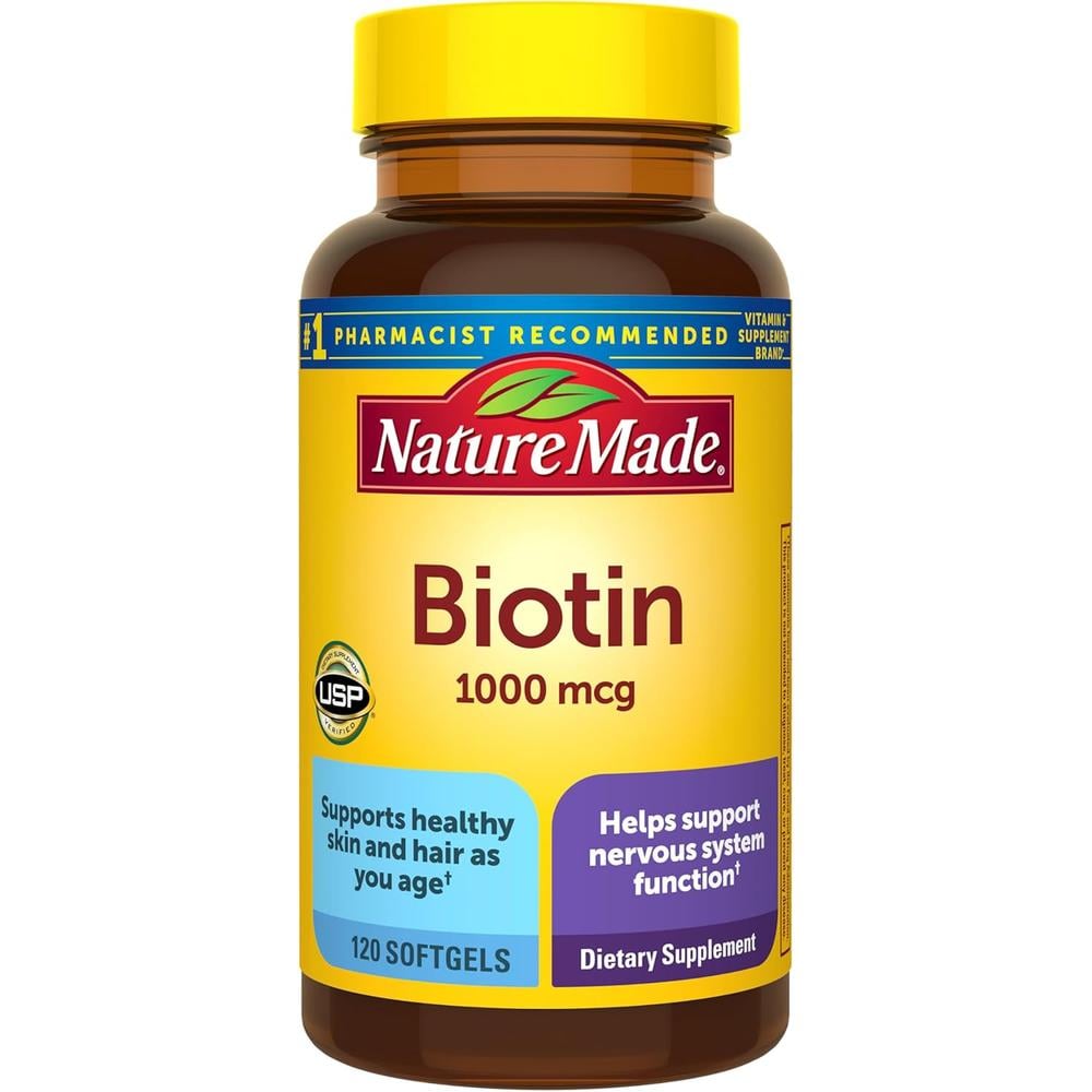 NATURE MADE BIOTINA 1000 MCG | 120 UND - 1