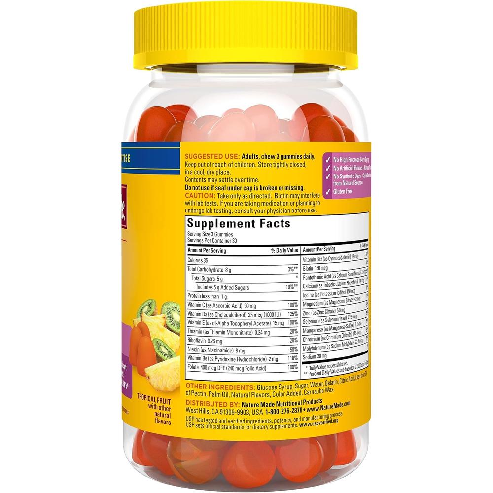 NATURE MADE PACK 2 MULTIVITAMÍNICO MUJER ADVANCED | 90 UND C/U - 8