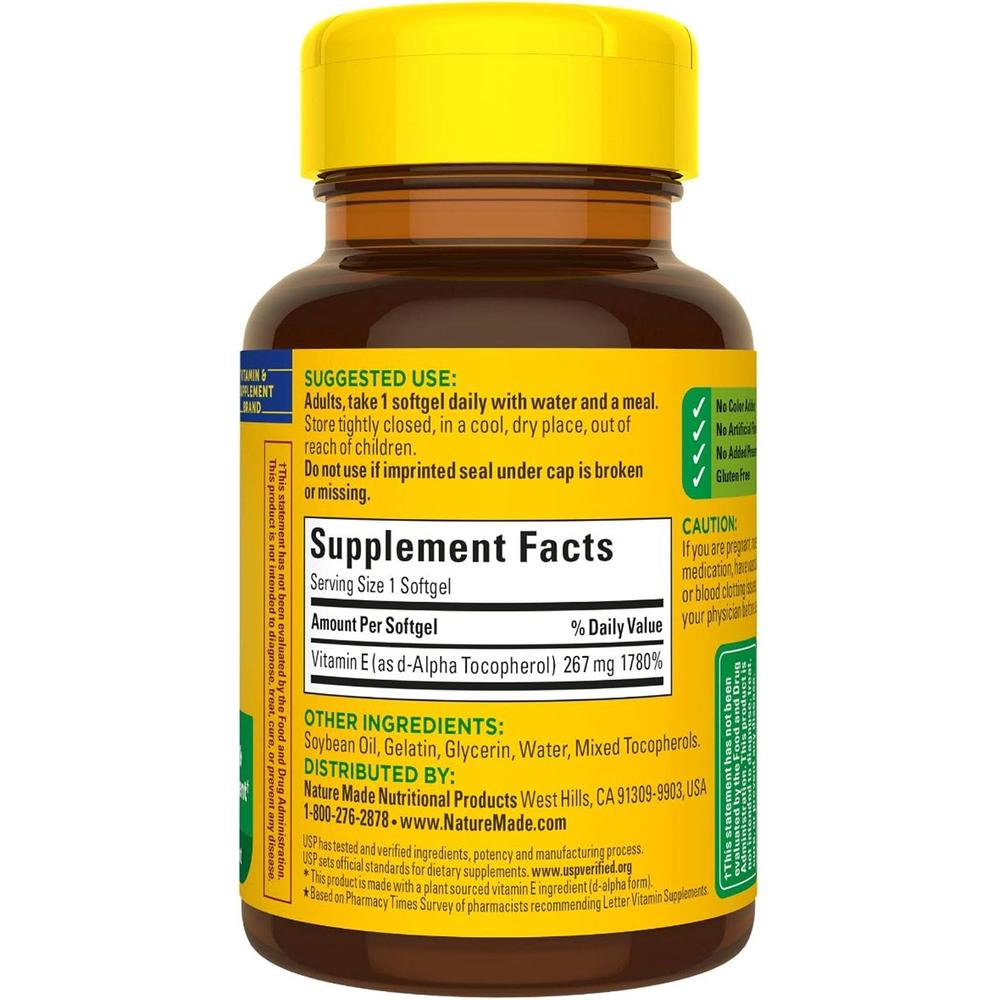 NATURE MADE PACK 3 VITAMINA E NATURAL 400 UI | 100 UND C/U - 9