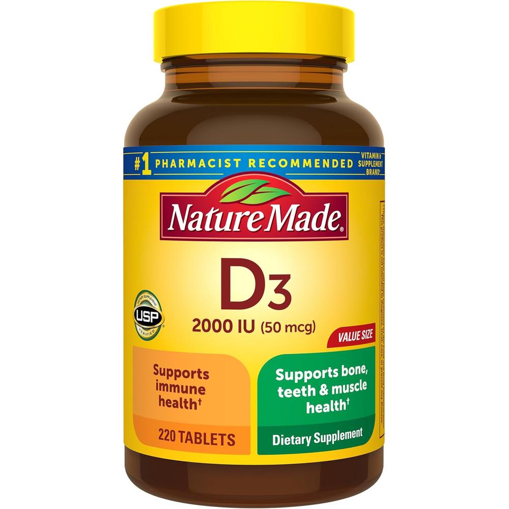 NATURE MADE VITAMINA D3 2000 UI | 220 UND - 1