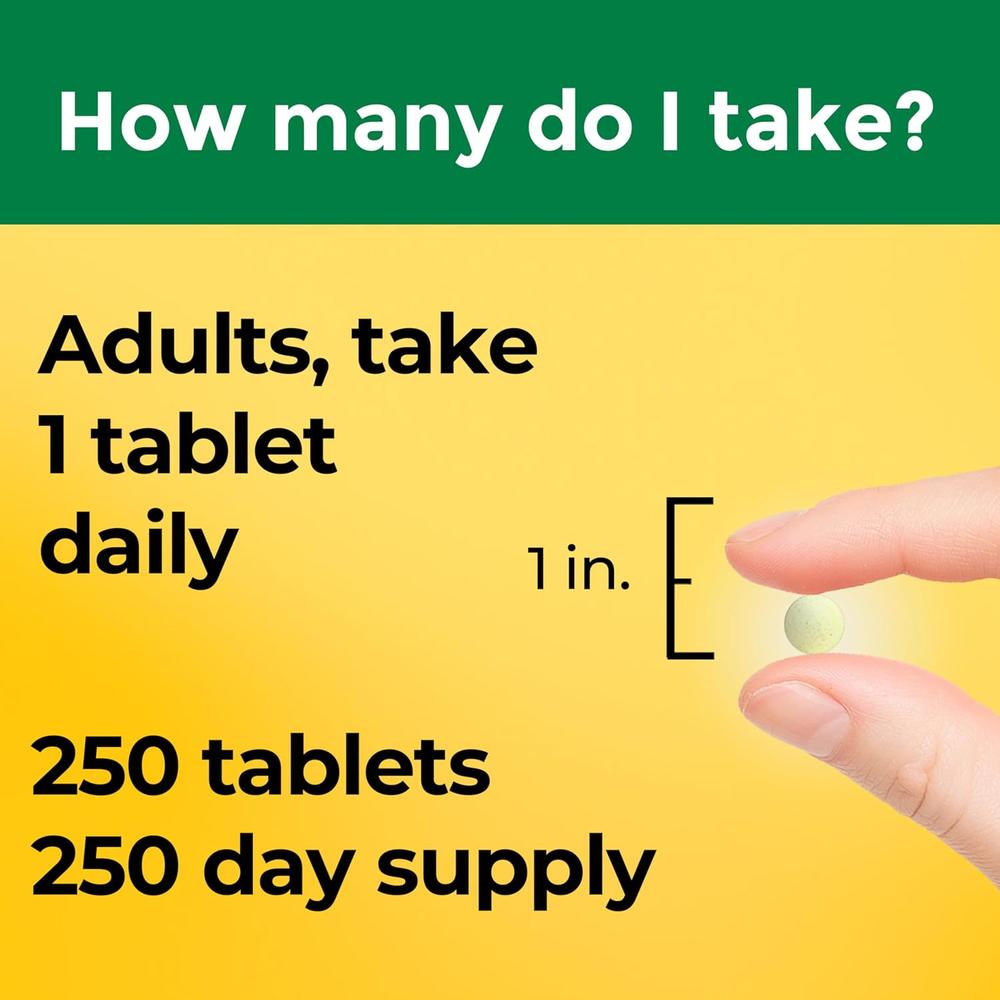 NATURE MADE ÁCIDO FÓLICO 400 MCG | 250 UND - 5