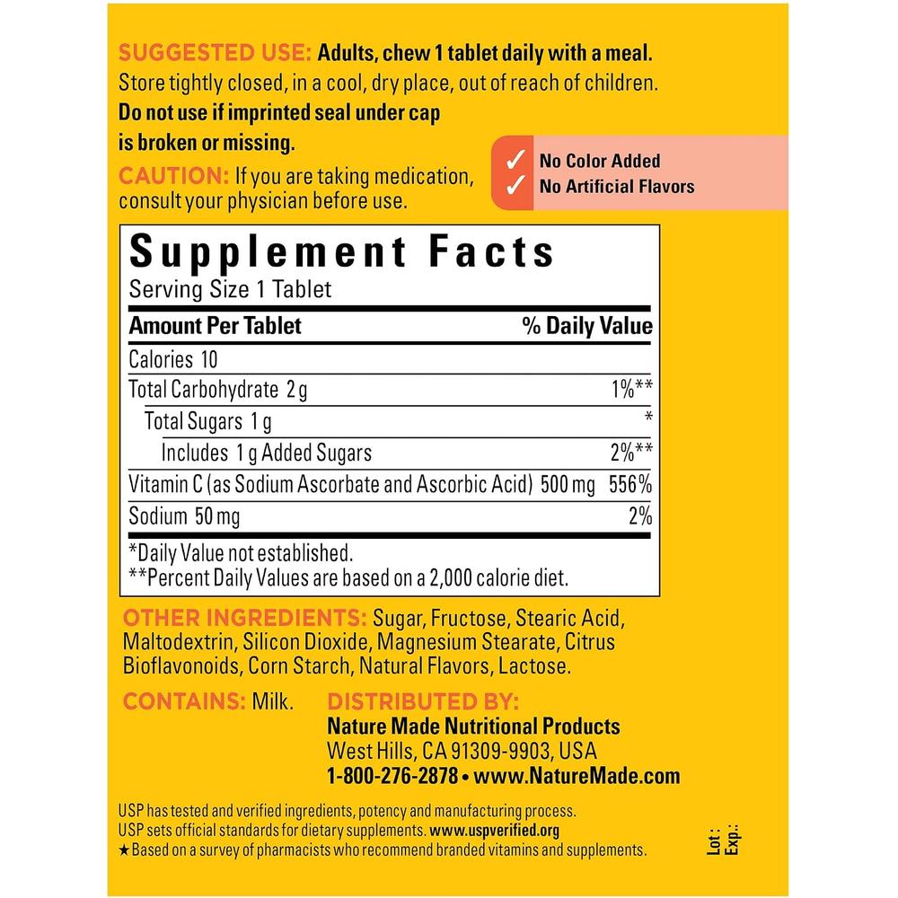 NATURE MADE PACK 2 VITAMINA C 500 MG | 150 UND C/U - 8