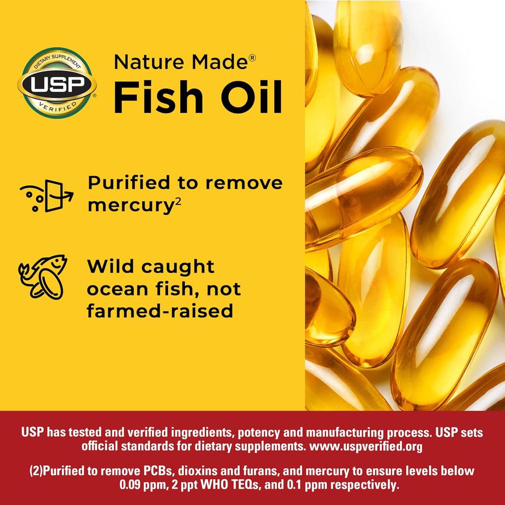 NATURE MADE OMEGA 3 FISH OIL 1000 MG | 320 UND - 3
