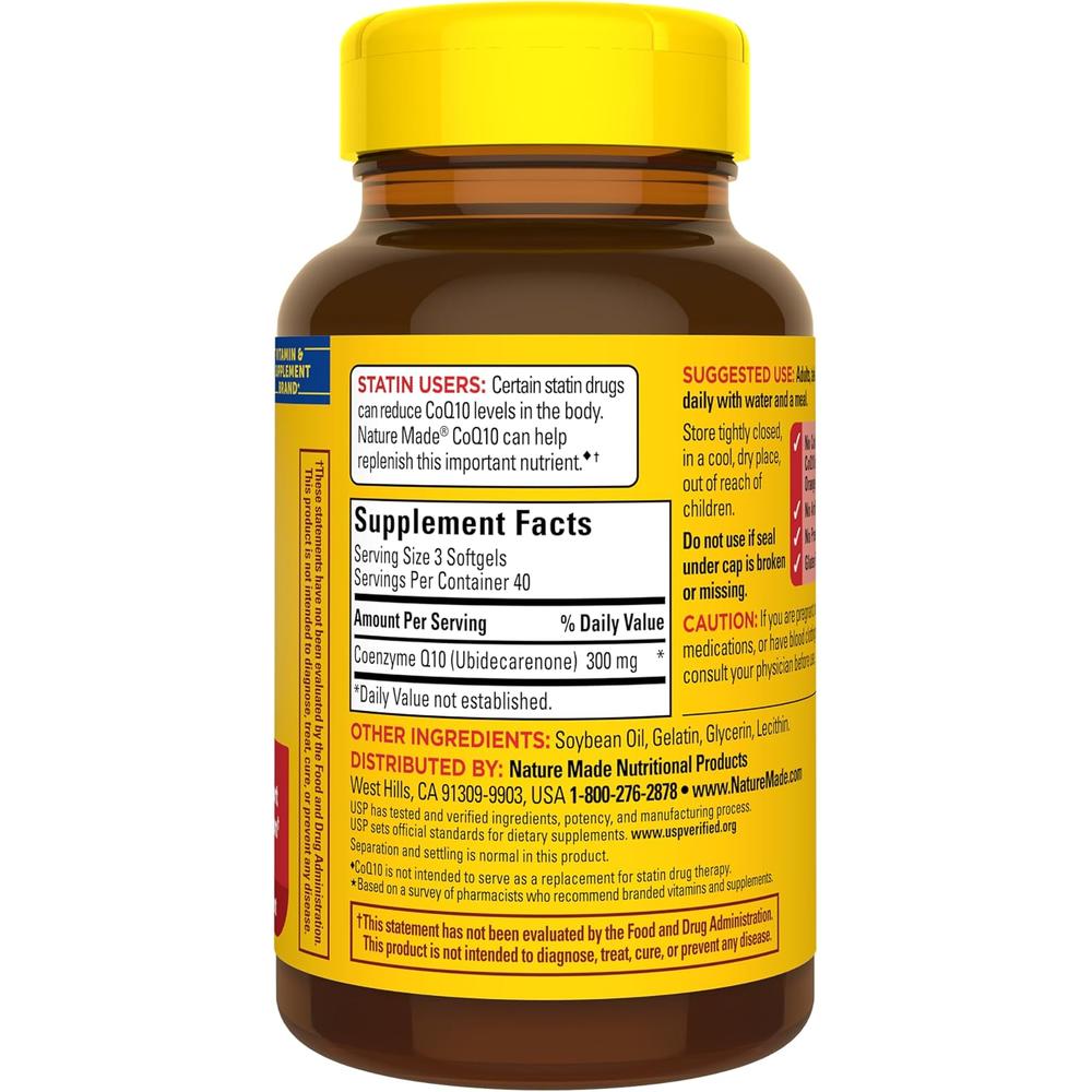 NATURE MADE COQ10 300 MG | 120 UND - 8