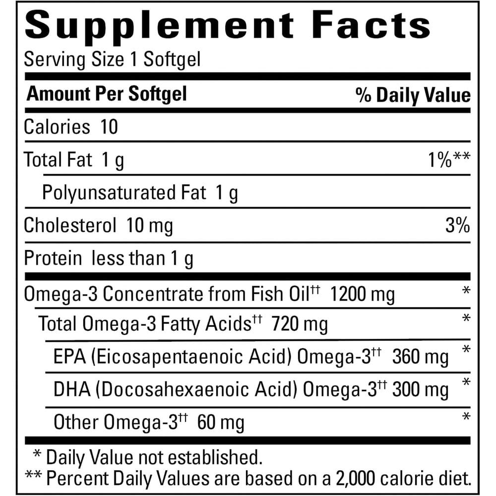 NATURE MADE PACK 3 ACEITE DE PESCADO 1200 MG | 120 UND C/U - 2