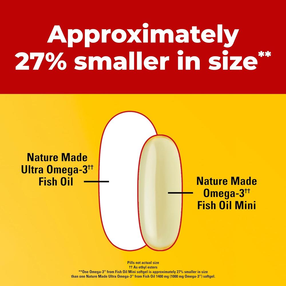 NATURE MADE OMEGA 3 MINI 1400 MG | 60 UND - 4