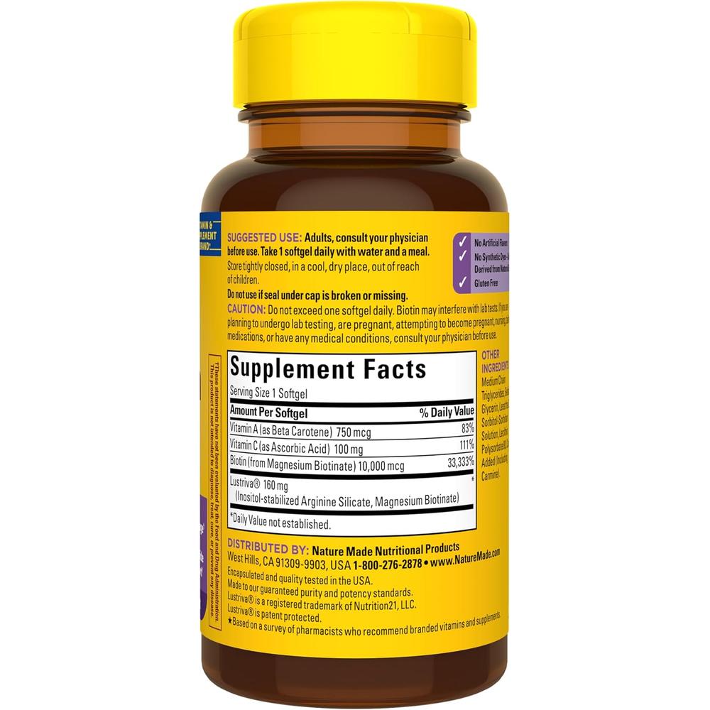 NATURE MADE GROW CABELLO | 30 UND - 9