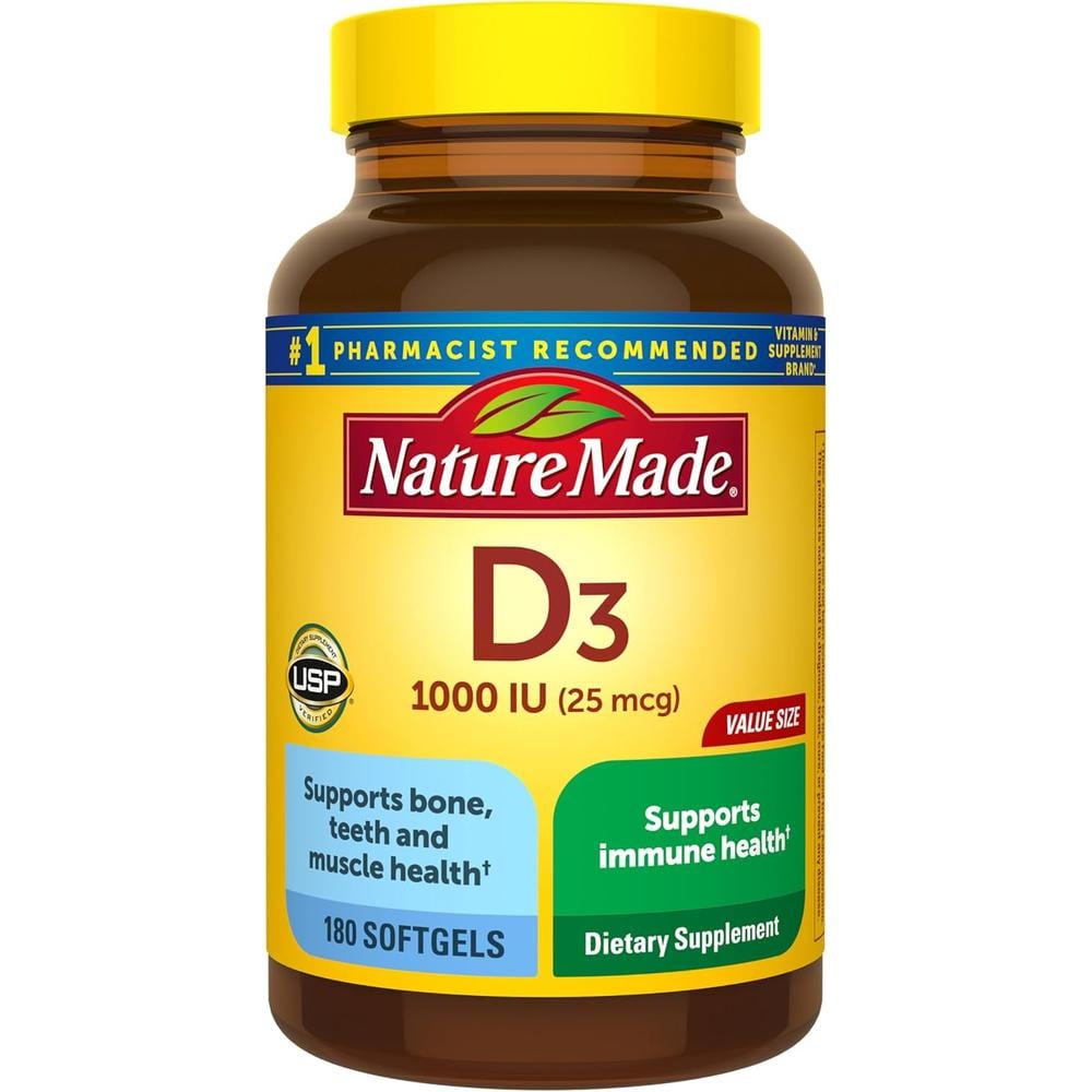 NATURE MADE VITAMINA D3 1000 UI | 180 UND - 1