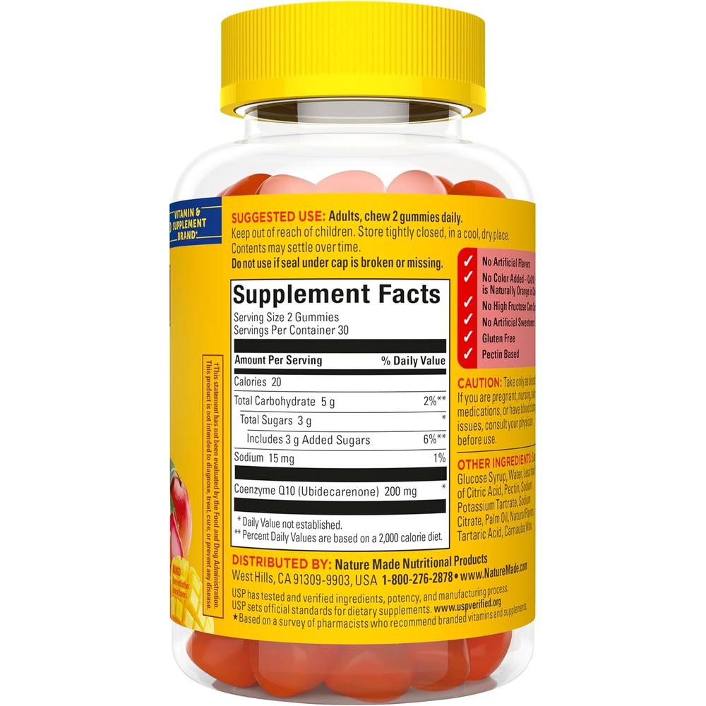 NATURE MADE COQ10 200 MG | 60 UND - 10