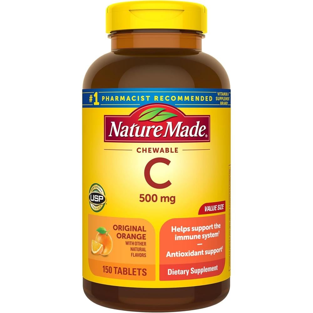 NATURE MADE VITAMINA C MASTICABLE 500 MG | 150 UND - 1