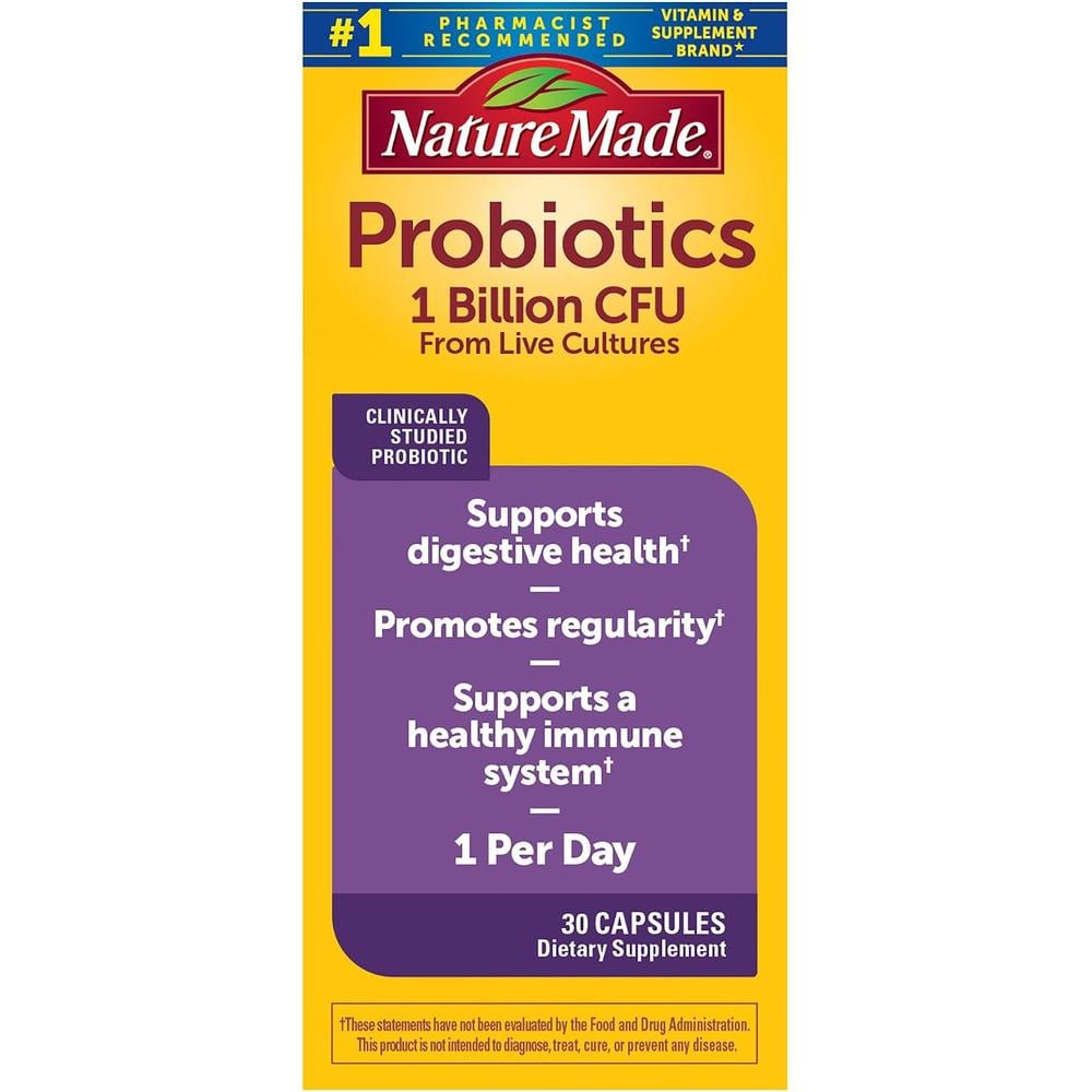 NATURE MADE PACK 2 PROBIÓTICOS | 30 UND C/U - 7
