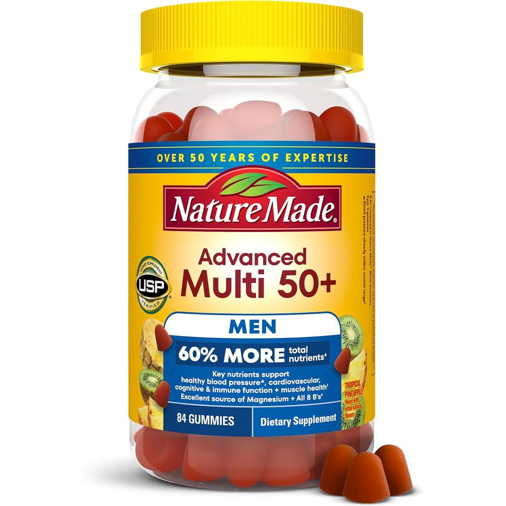 NATURE MADE MULTIVITAMÍNICO HOMBRE 50+ ADVANCED | 84 UND - 1