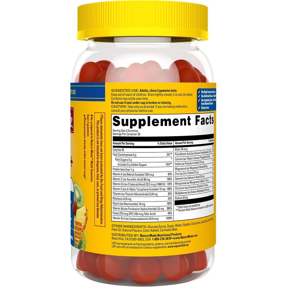 NATURE MADE MULTIVITAMÍNICO HOMBRE 50+ ADVANCED | 84 UND - 9