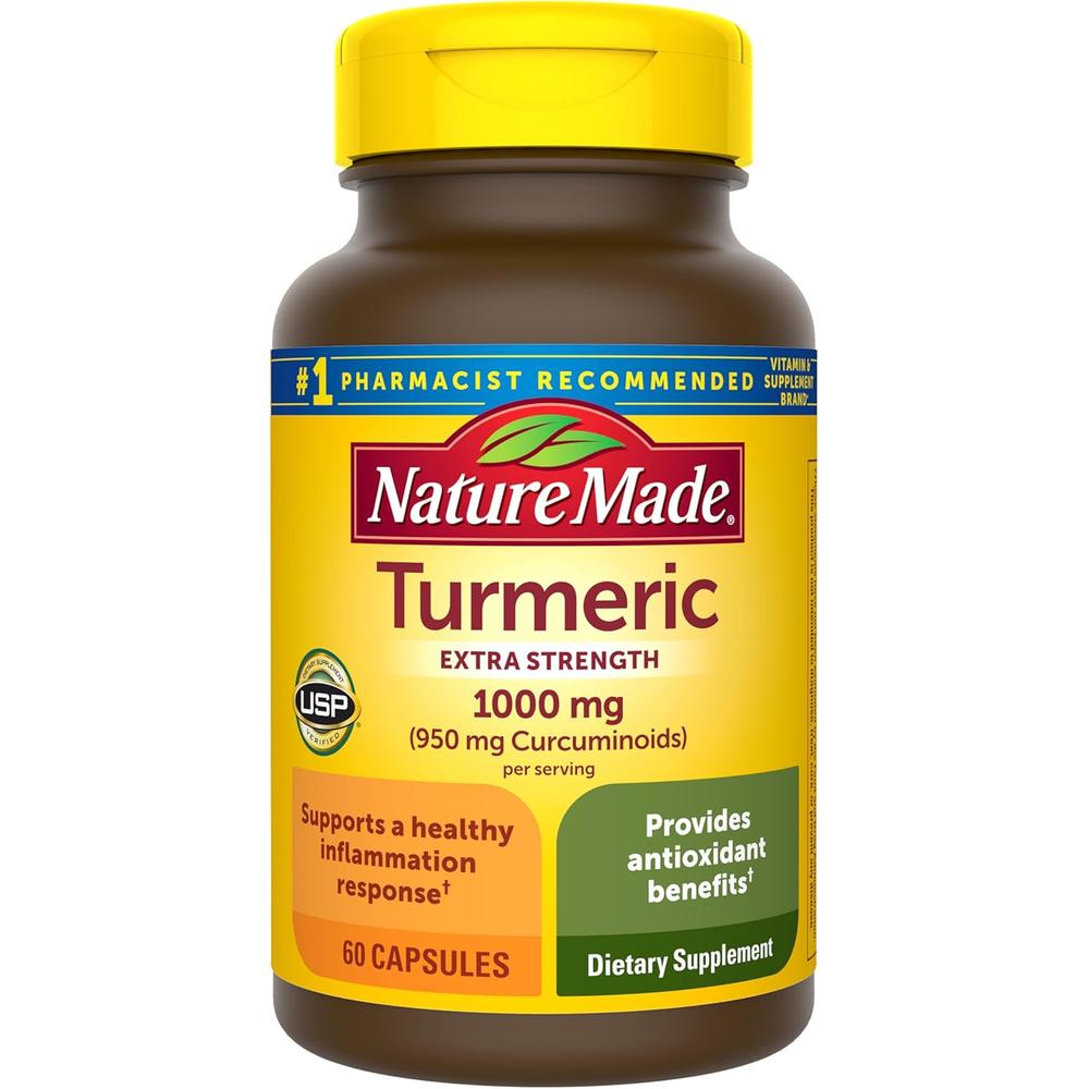 NATURE MADE CÚRCUMA + PIMIENTA NEGRA 1000 MG | 60 UND - 1