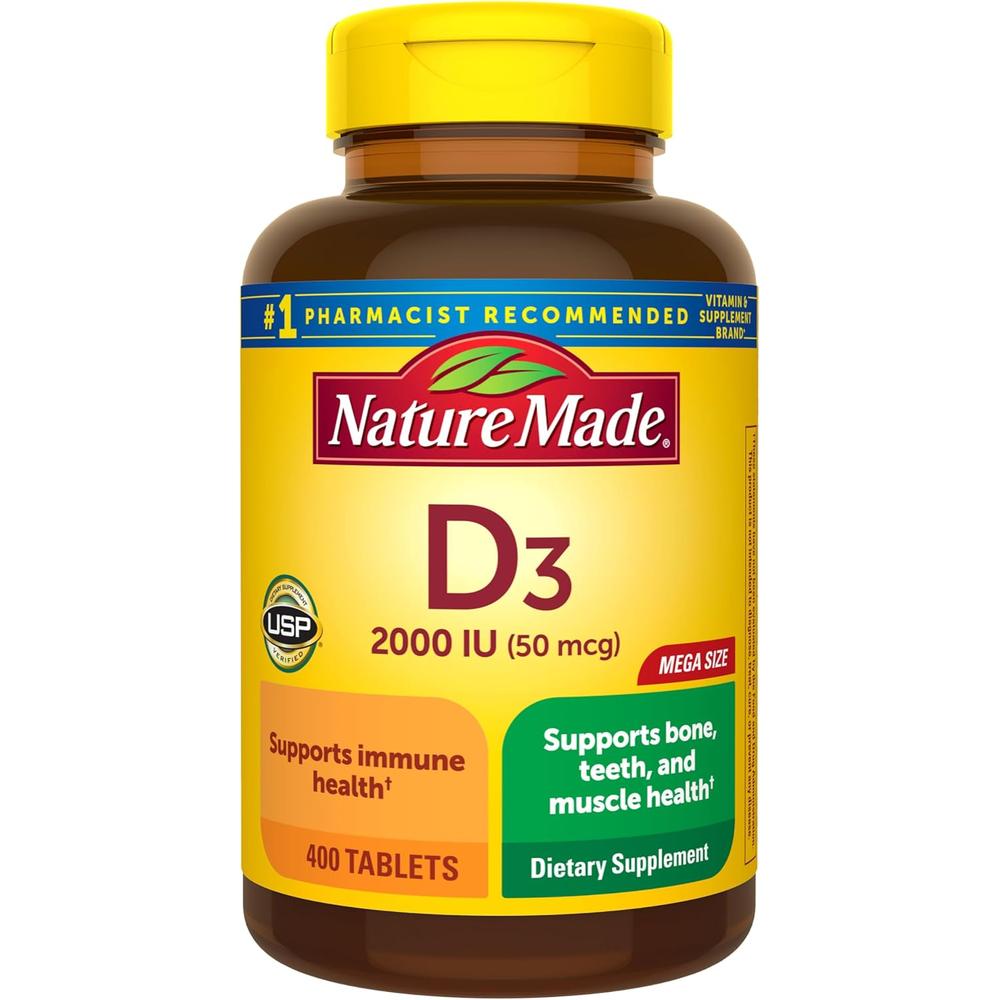 NATURE MADE VITAMINA D3 2000 UI | 400 UND - 1