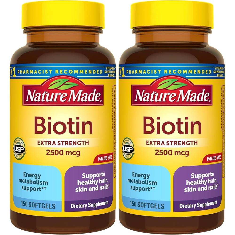 NATURE MADE PACK 2 BIOTINA 2500 MCG | 150 UND C/U - 1