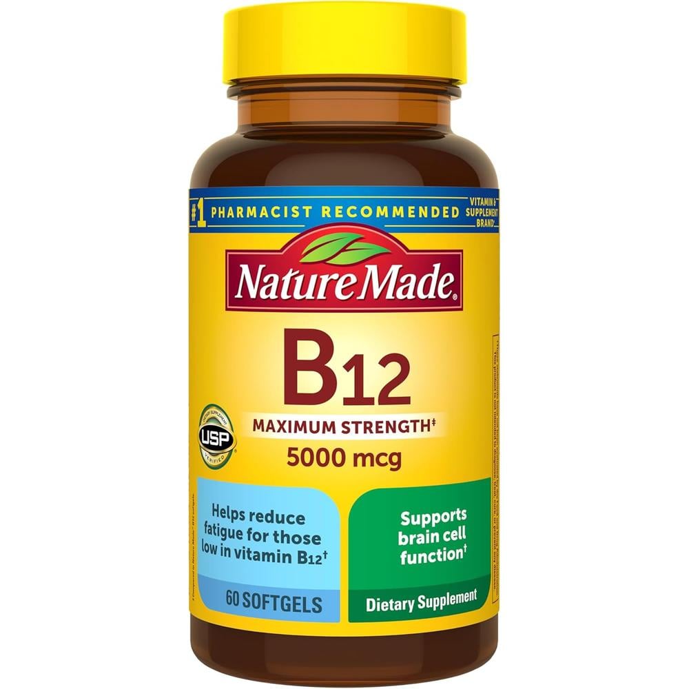 NATURE MADE VITAMINA B12 5000 MCG | 60 UND - 1