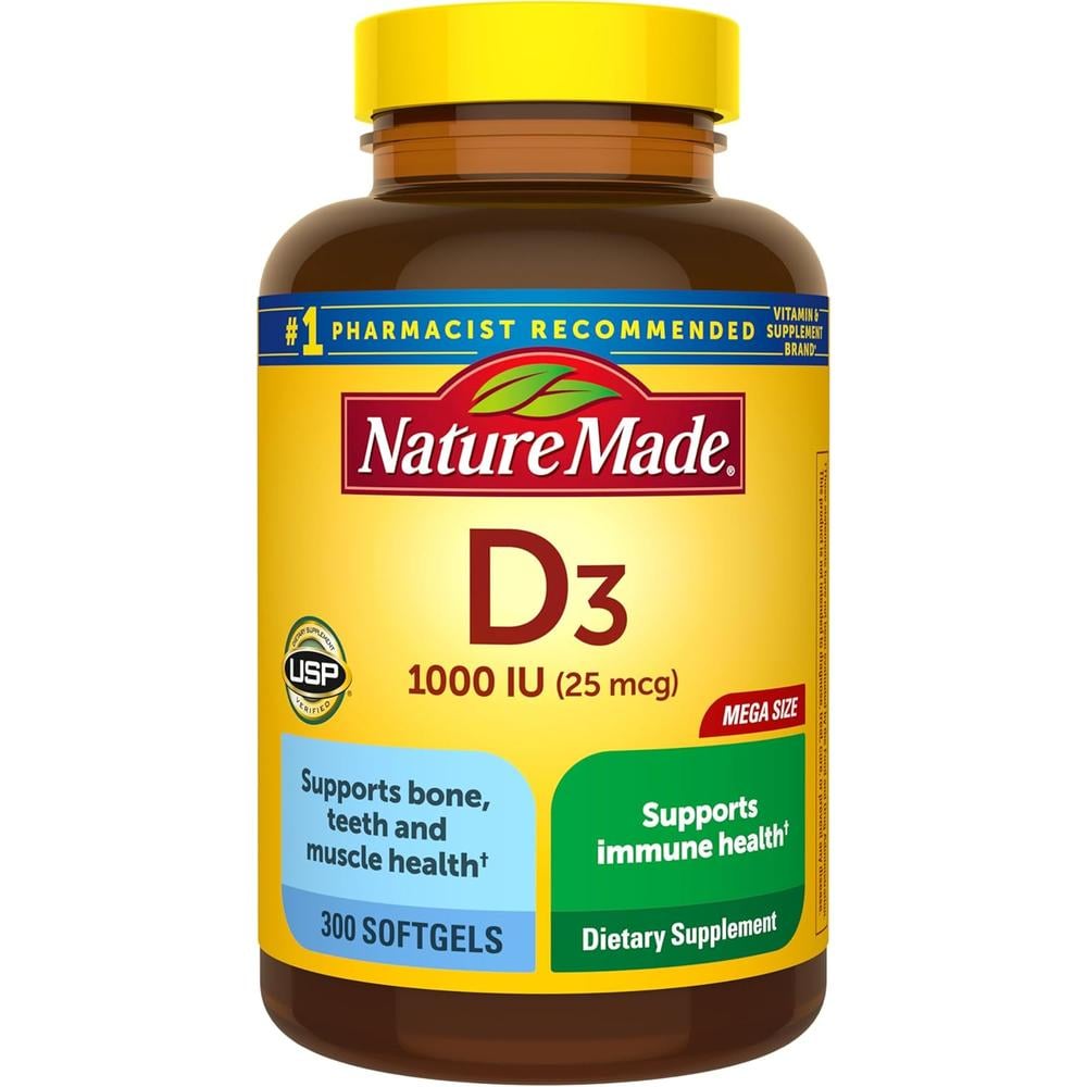 NATURE MADE VITAMINA D3 1000 UI | 300 UND - 1