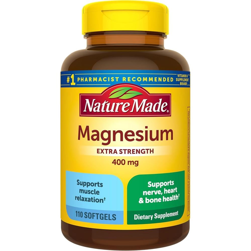 NATURE MADE ÓXIDO DE MAGNESIO 400 MG | 110 UND - 1