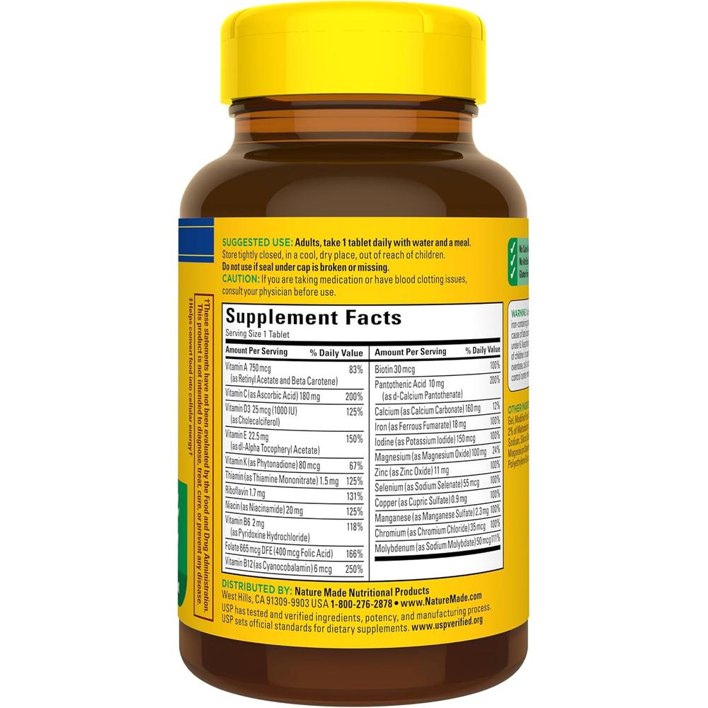 NATURE MADE MULTIVITAMÍNICO | 130 UND - 8