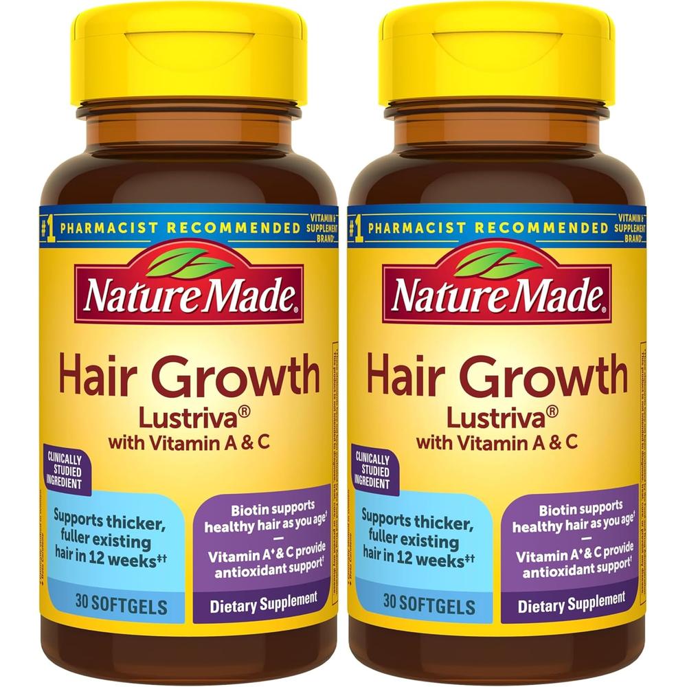 NATURE MADE PACK 2 CRECIMIENTO DEL CABELLO | 30 UND C/U - 1