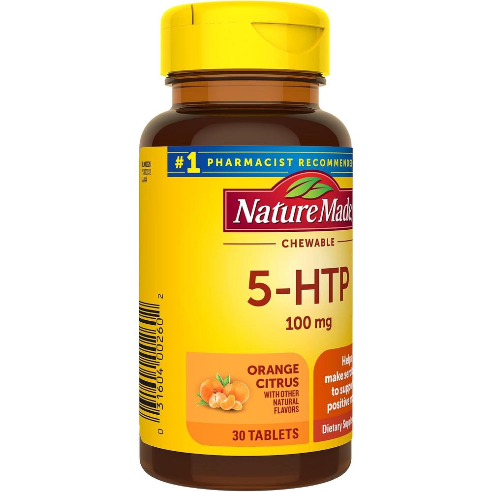 NATURE MADE 5-HTP 100 MG | 30 UND - 10