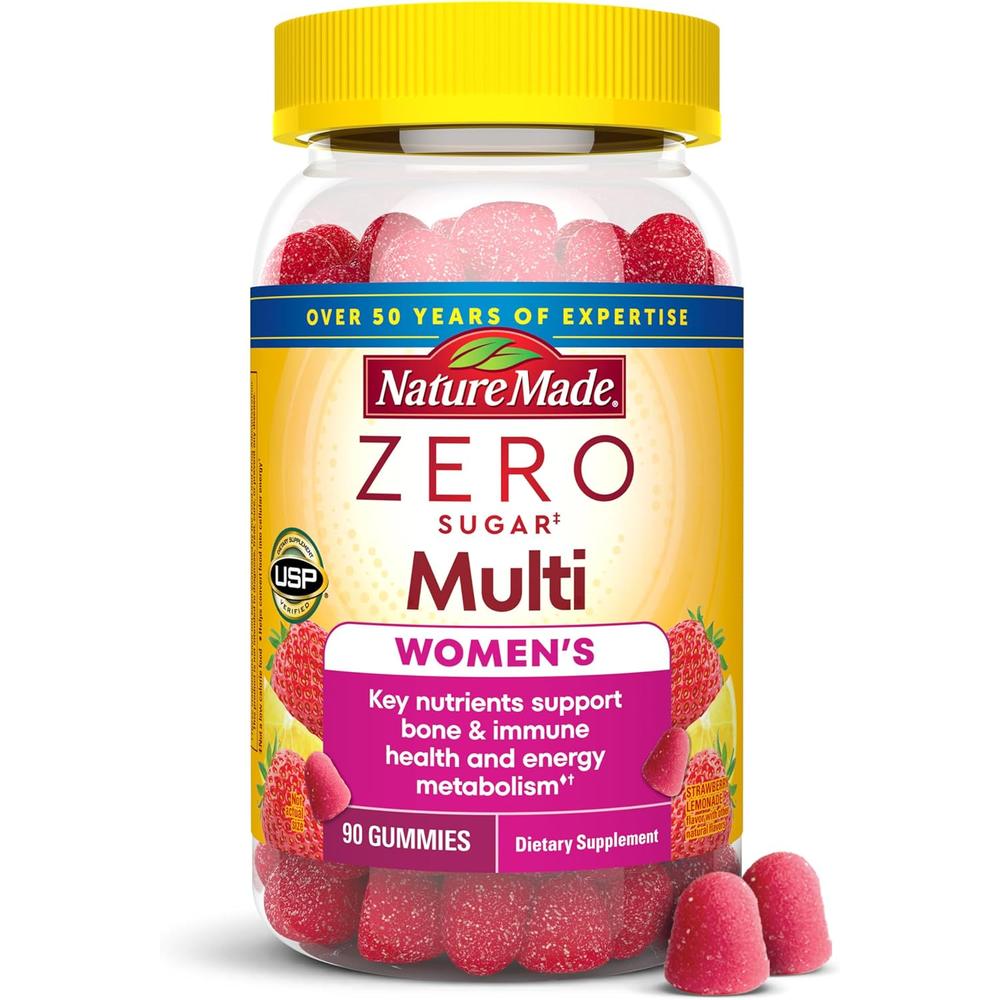 NATURE MADE MULTIVITAMÍNICO MUJER CERO AZÚCAR | 90 UND - 1