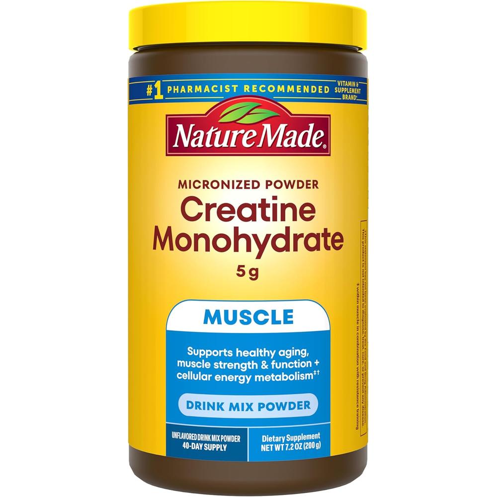 NATURE MADE CREATINA MONOHIDRATO EN POLVO | 200 G - 1