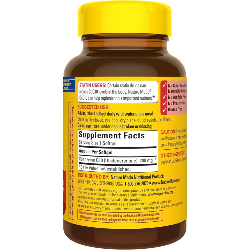 NATURE MADE COQ10 200 MG | 105 UND - 8