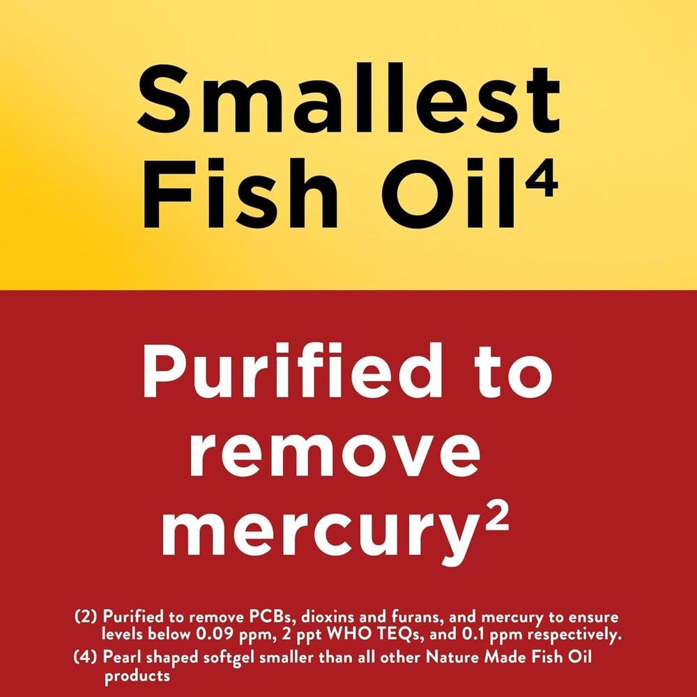 NATURE MADE OMEGA 3 FISH OIL 550 MG | 300 UND - 3