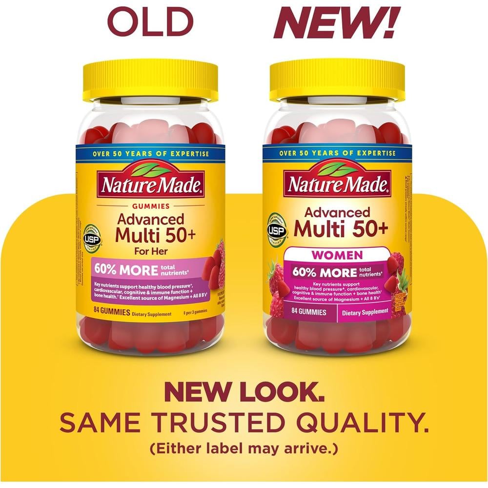 NATURE MADE MULTIVITAMÍNICO MUJER 50+ ADVANCED | 84 UND - 2