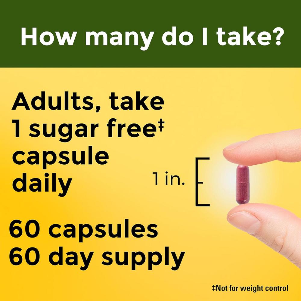 NATURE MADE ARÁNDANO 500 MG + VITAMINA C | 60 UND - 4