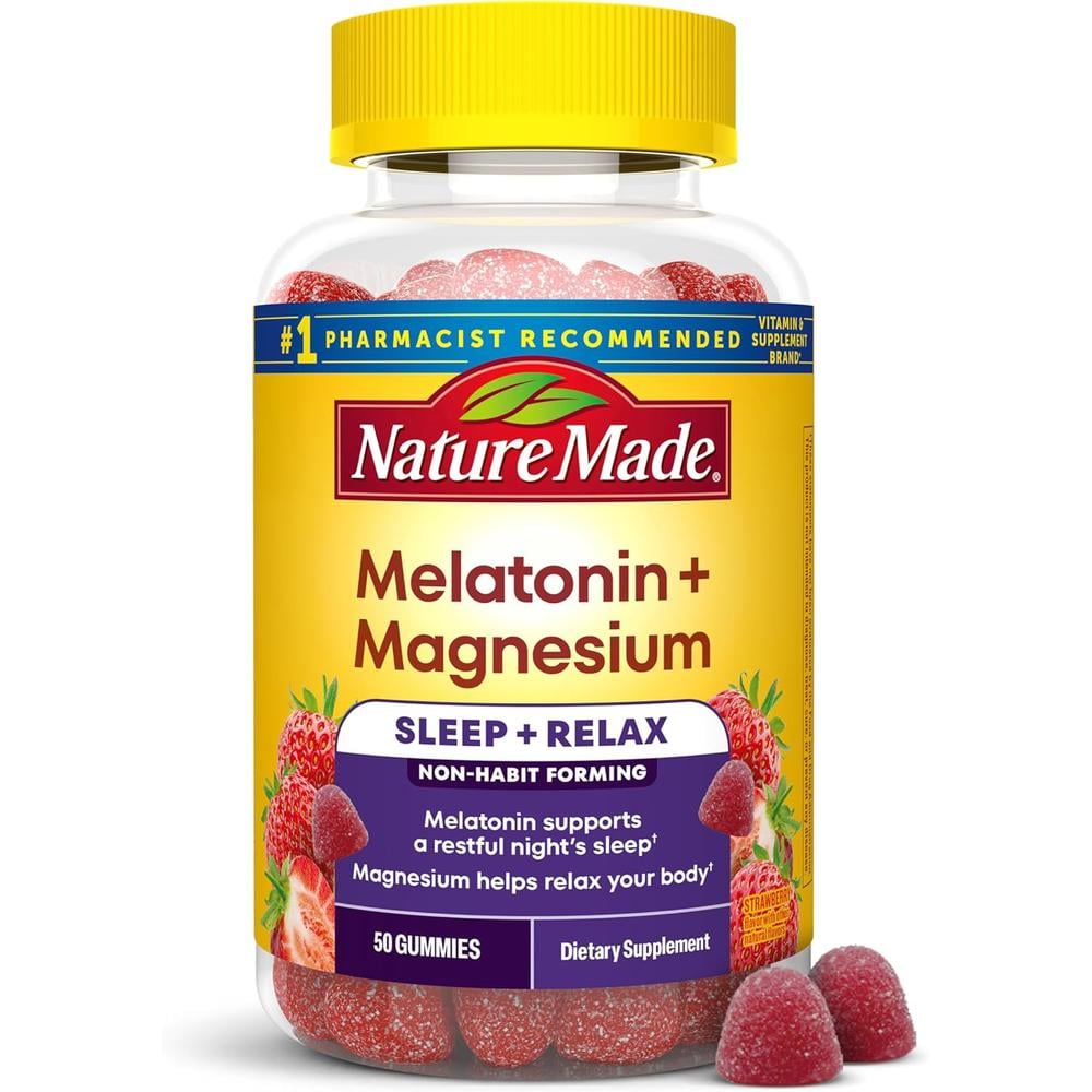 NATURE MADE MELATONINA + MAGNESIO | 50 UND - 1