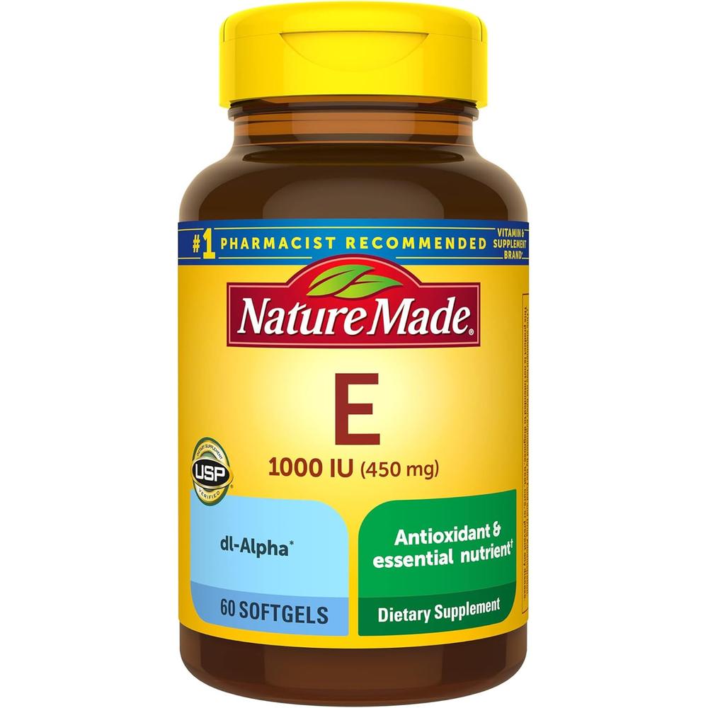 NATURE MADE PACK 3 VITAMINA E 1000 UI | 60 UND C/U - 1