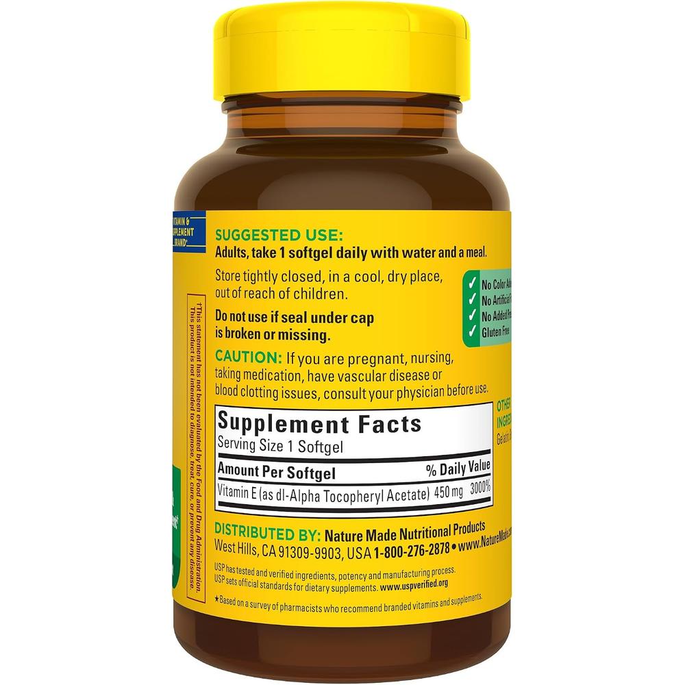 NATURE MADE PACK 3 VITAMINA E 1000 UI | 60 UND C/U - 8