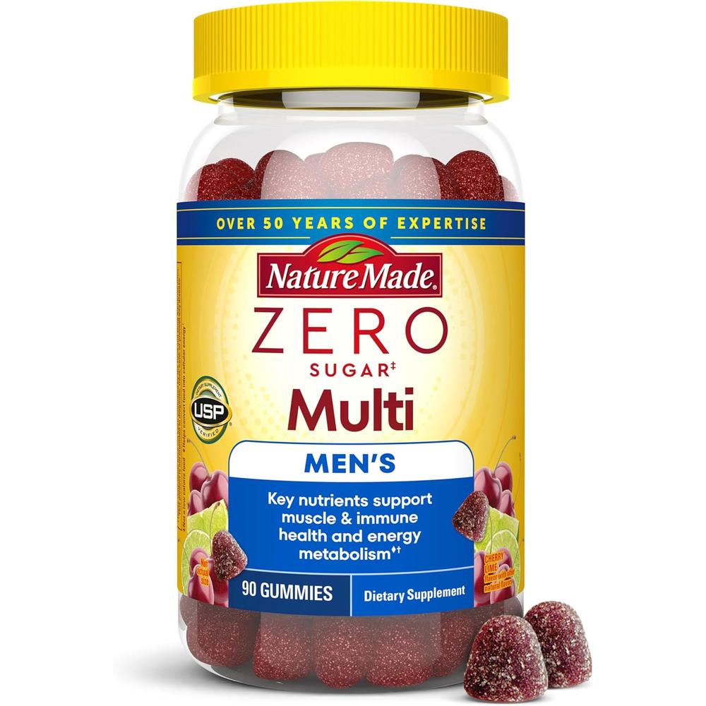 NATURE MADE MULTIVITAMÍNICO HOMBRE CERO AZÚCAR | 90 UND - 1