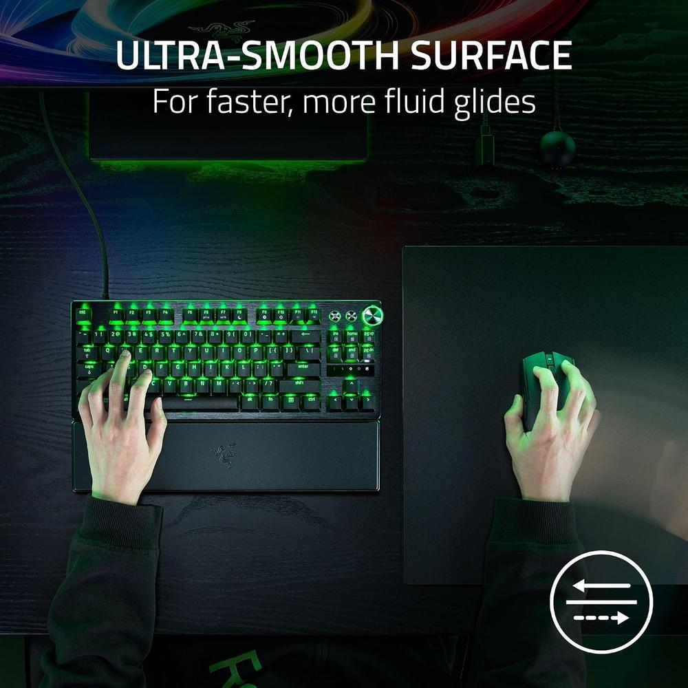 ALFOMBRILLA GAMER RAZER ATLAS PRO CRISTAL TEMPLADO | NEGRA - 5