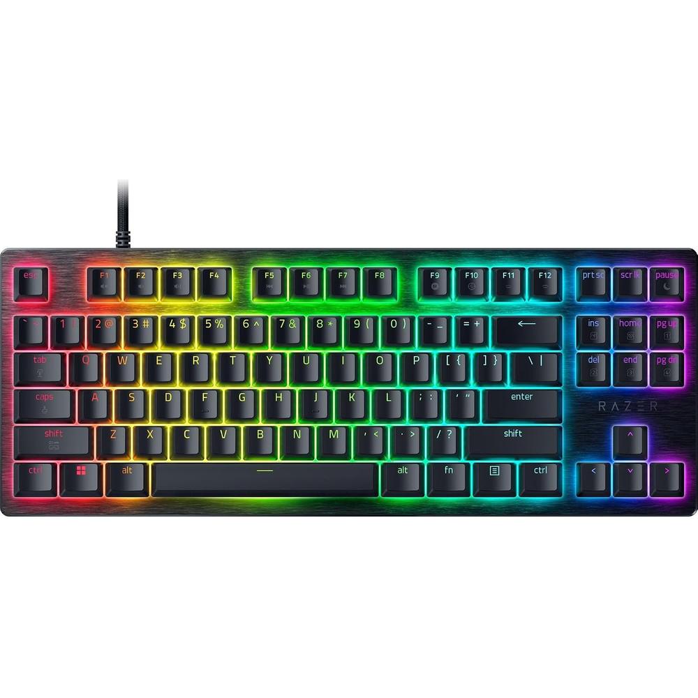 TECLADO ALÁMBRICO GAMER RAZER HUNTSMAN V3 HE TKL| NEGRA - 1