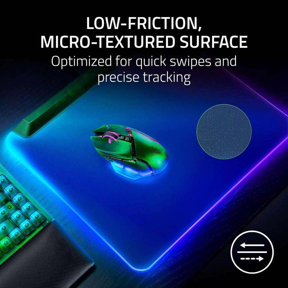 ALFOMBRILLA GAMER RAZER FIREFLY V2 PRO RGB| PHANTOM GREEN - 6