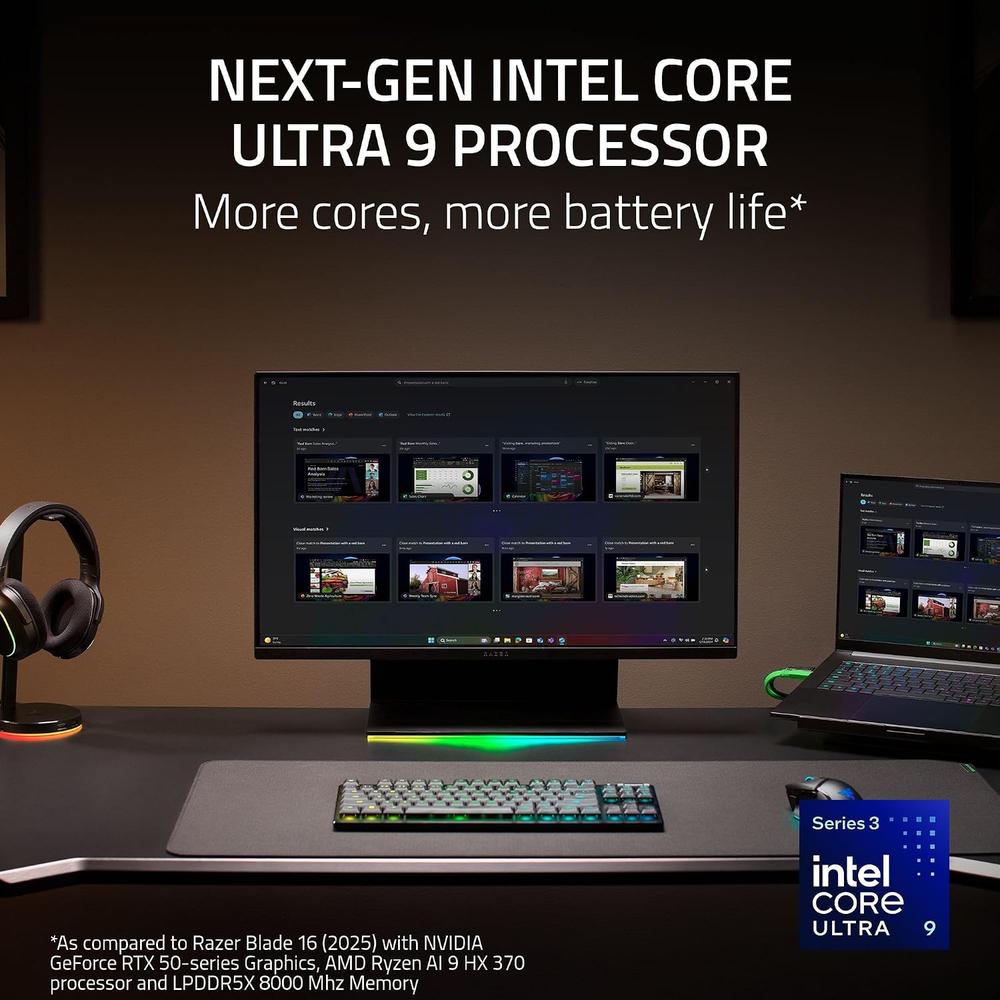 LAPTOP RAZER BLADE 16 16' INTEL ULTRA 9 RTX 5080 64GB 1TB | NEGRO - 4