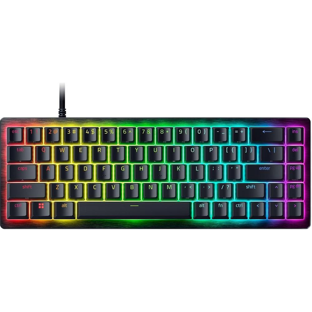 TECLADO ALÁMBRICO GAMER RAZER HUNTSMAN V3 HE MINI 65%| NEGRA - 1