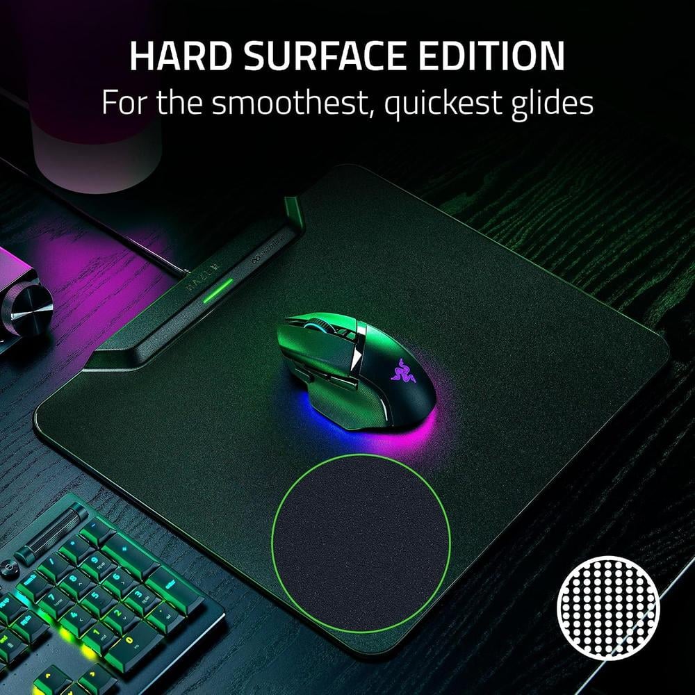 ALFOMBRILLA GAMER RAZER HYPERFLUX V2 CARGA INALÁMBRICA | NEGRA - 4