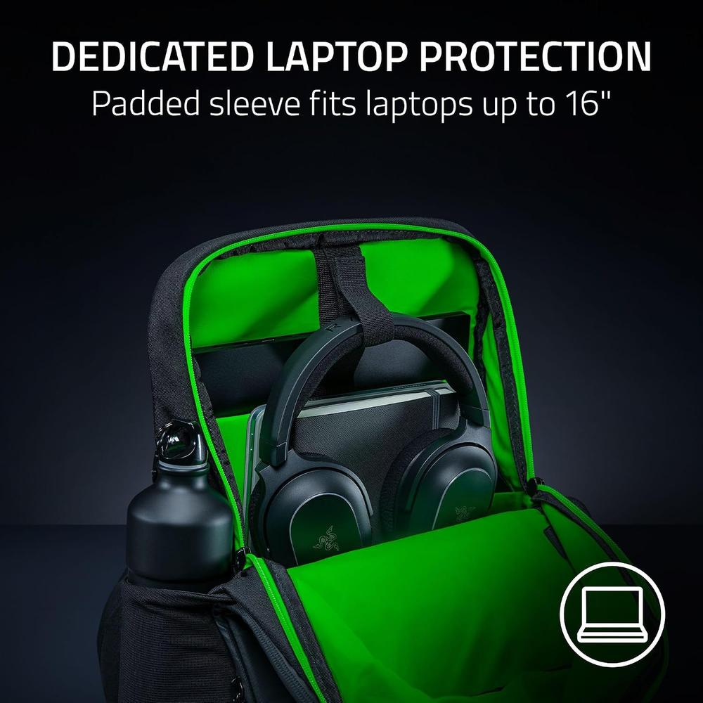 MOCHILA PARA LAPTOP GAMER RAZER ROGUE V4 18'| NEGRA - 4